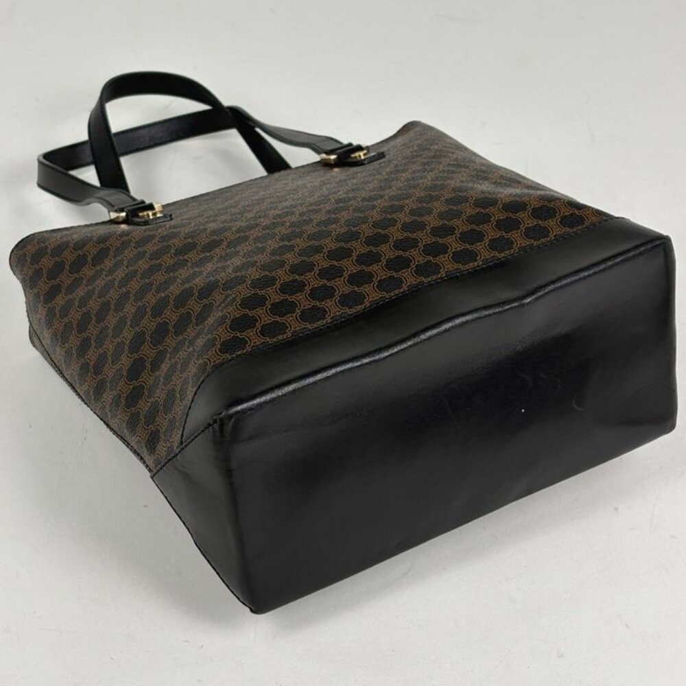 Celine Macadam Pattern Tote Black - image 2